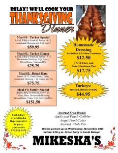 Call 979-543-5471 to place your order.